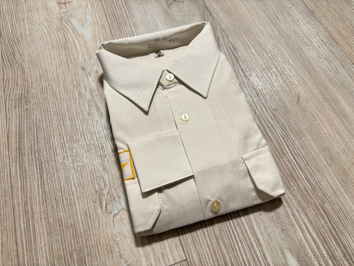Bundokošeľa ČSĽA vz. 63, BIELA nová, originál - 2