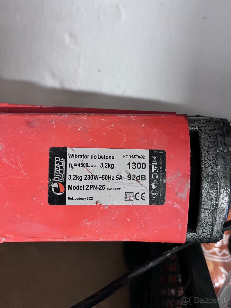 Vibrator do betonu - 2