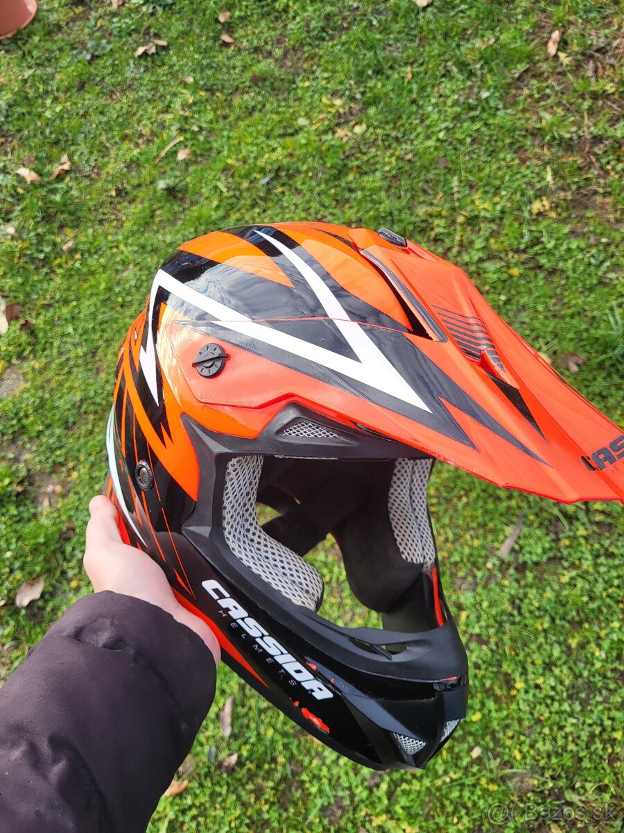 Motocrossová helma Cassida - 2