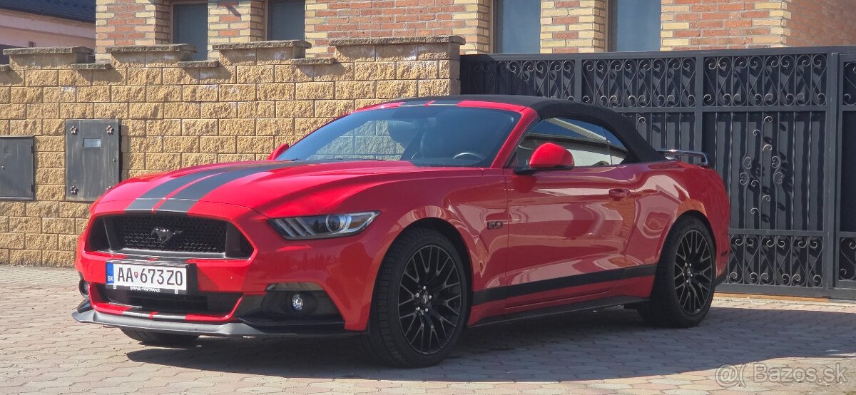 Ford Mustang 5.0, EU, Convertible - 2