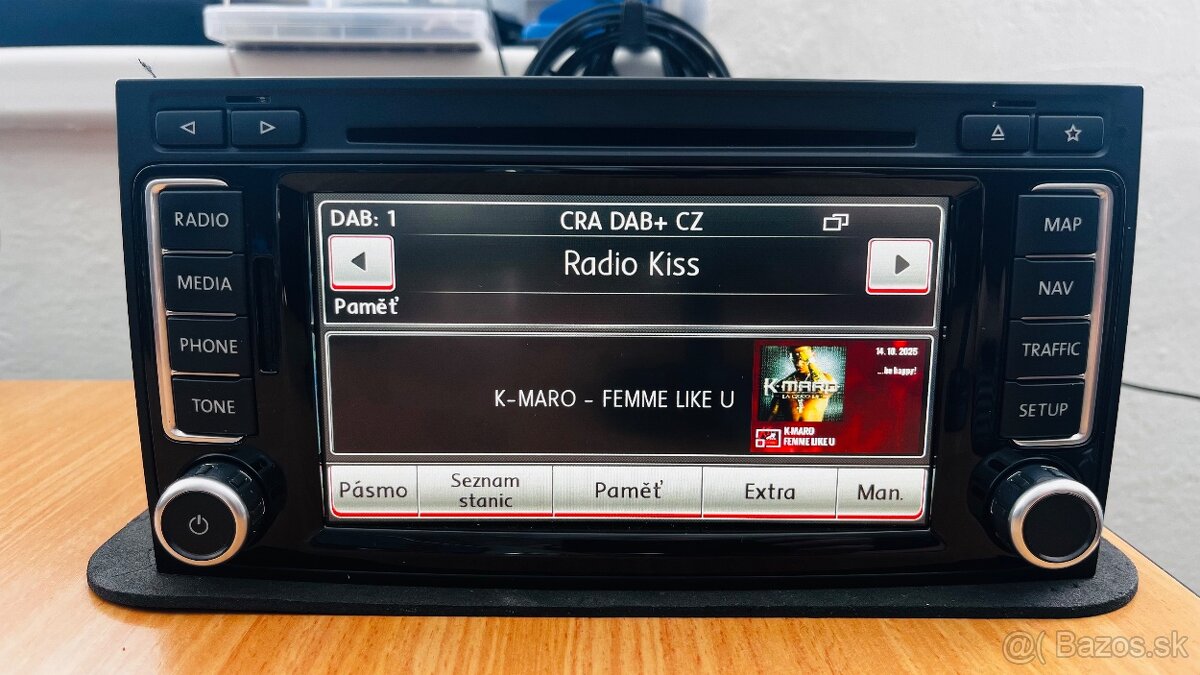 Rádio RNS 510 - Multivan / Touareg - RNS510 - DAB+ LED, SSD - 2