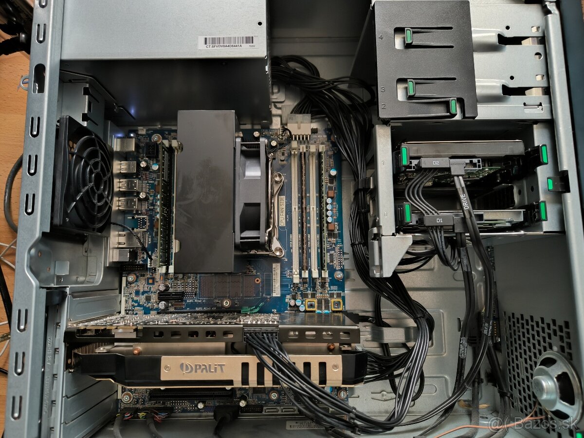 Predam pc hp Z440 cpu xeon E5 core4/8 ddr4 64gb ram - 2