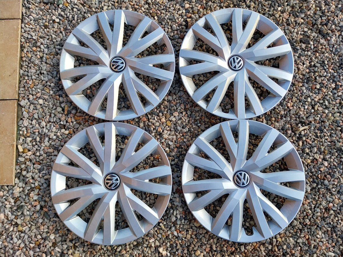 Kryty kolies puklice original Skoda VW 15"16" - 2
