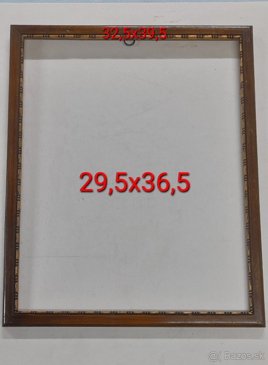 Rámy na obrazy - starožitné - 2