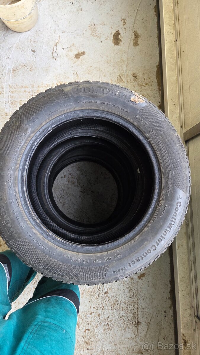 Predám Continental Winter Contact 175/65R14 - 2