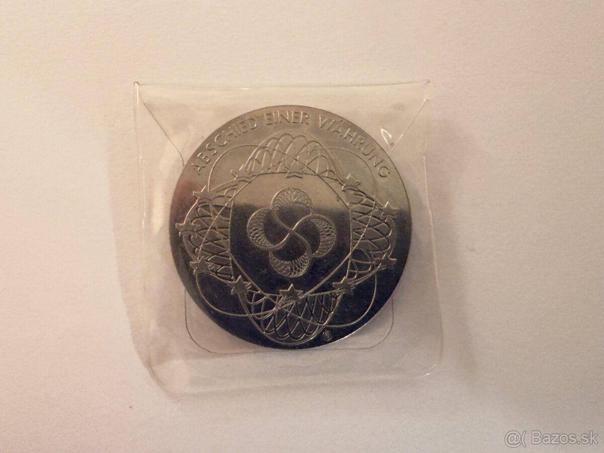 Medaila Rakúsko 100 Schilling - Abschied einer Währung - 2