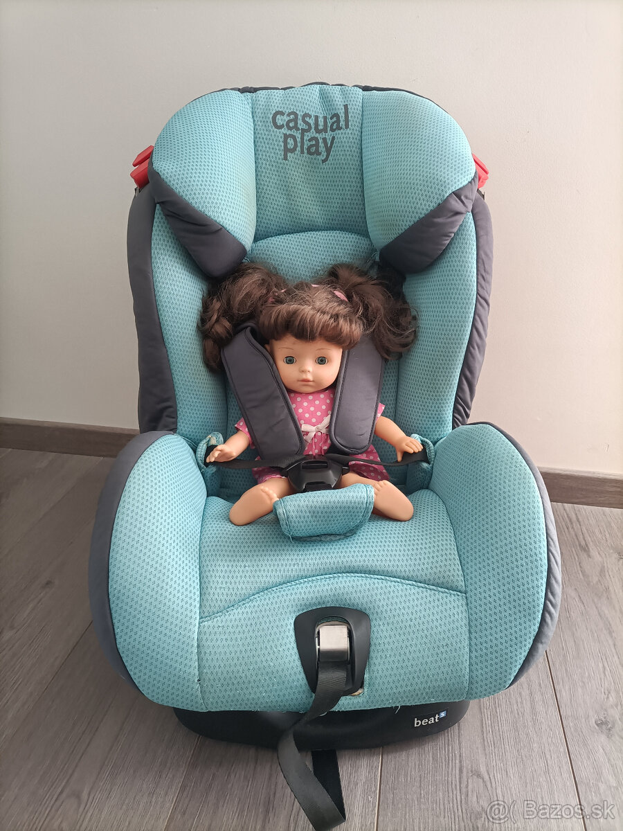 Polohovateľná detská autosedačka 9-25kg, Beat S - 2