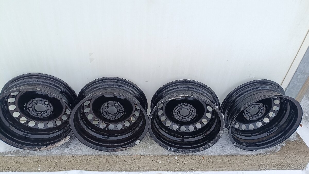 plechové disky Škoda, rozteč 5x100 R15 - 2