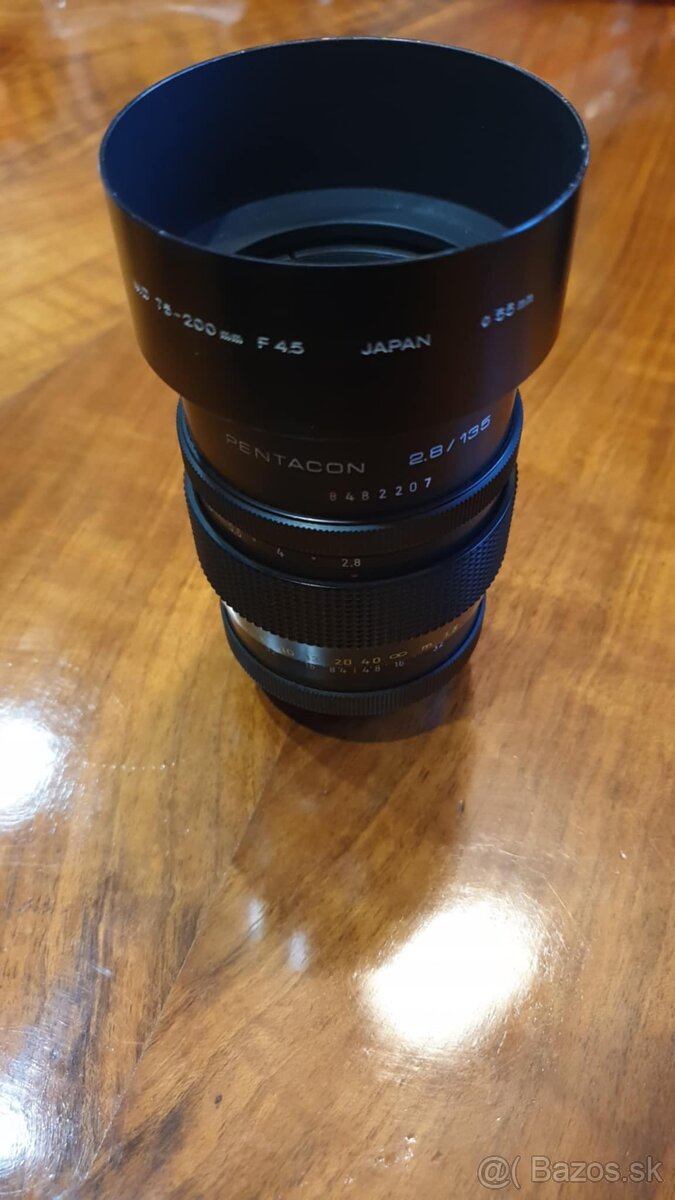 OBJEKTÍV PENTACON 135mm f/2.8 – 15-lamelová verzia - 2
