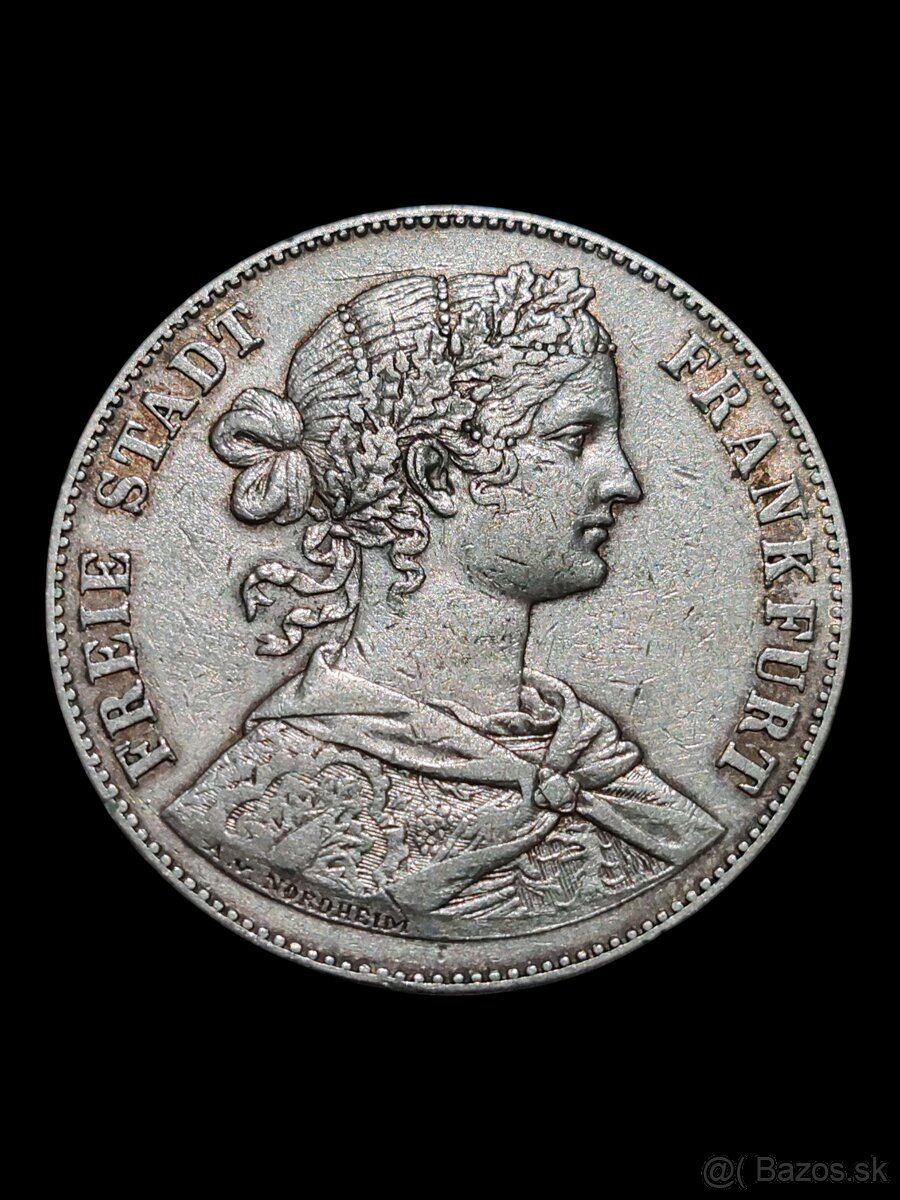 1 Toliar 1860 Franfurkt - 2