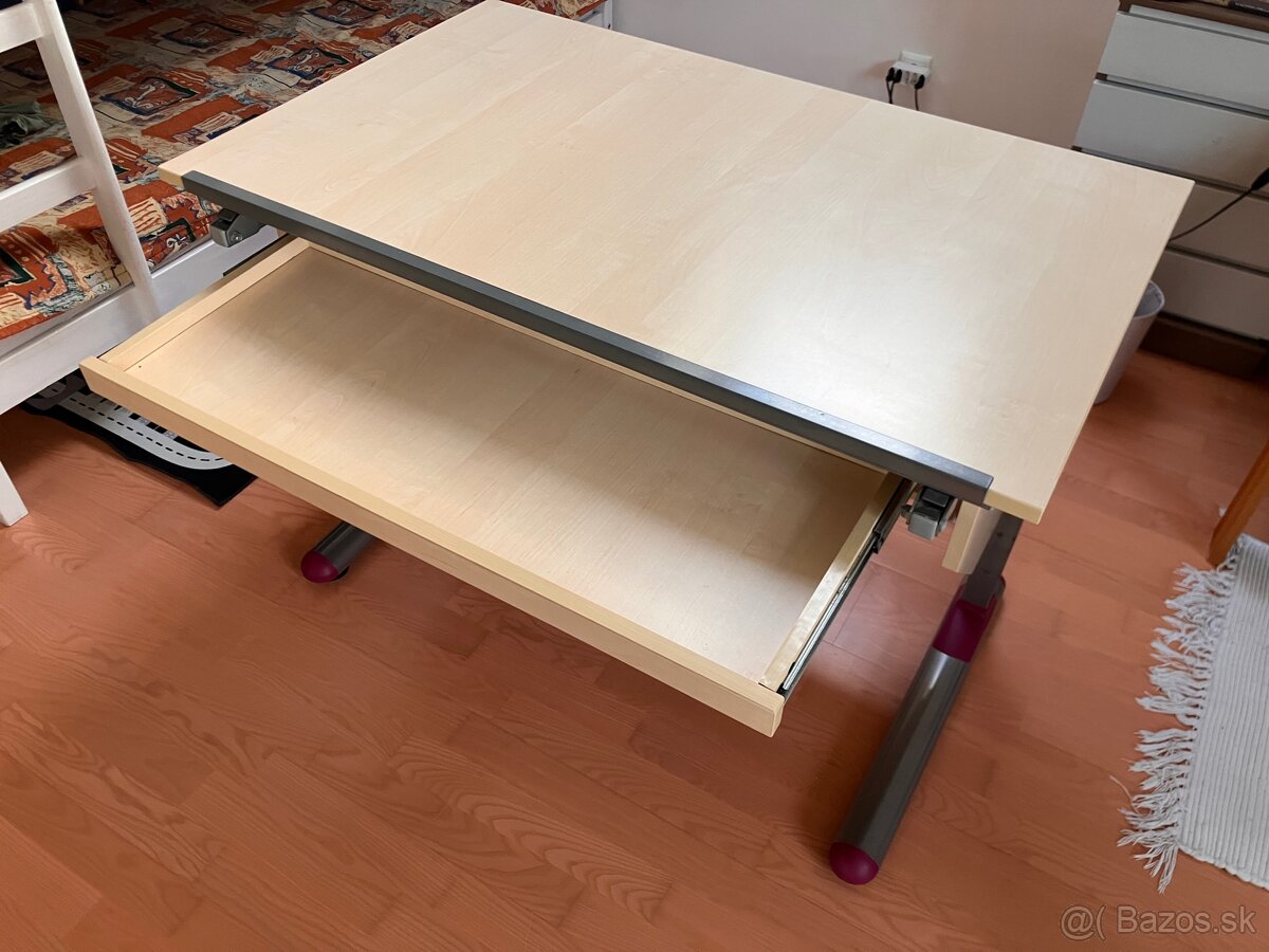 Detský výškovo nastaviteľný stôl - 2