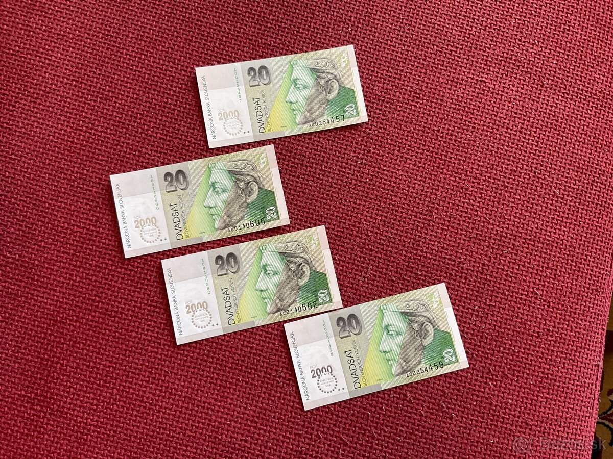 Miléniové bankovky - 2