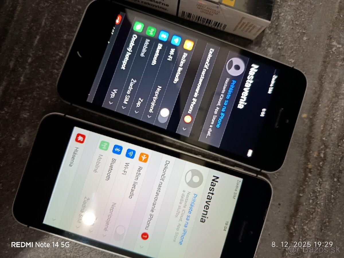 Vymením 2xiphone SE mini za 1mobil - 2
