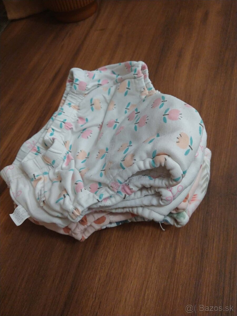 Tréningové nohavičky - 6ks, dievčenské - 2