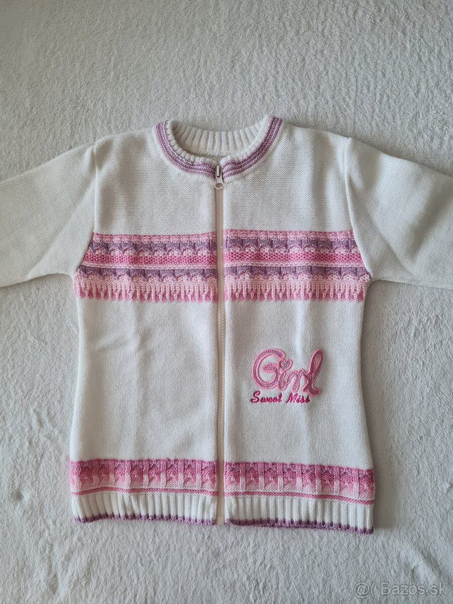 Dievčenský sveter veľ. 122 - 2