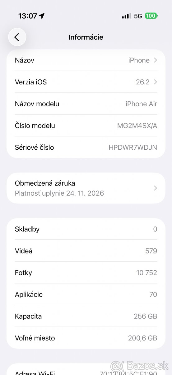 Apple iPhone (17) AIR 256GB - 2