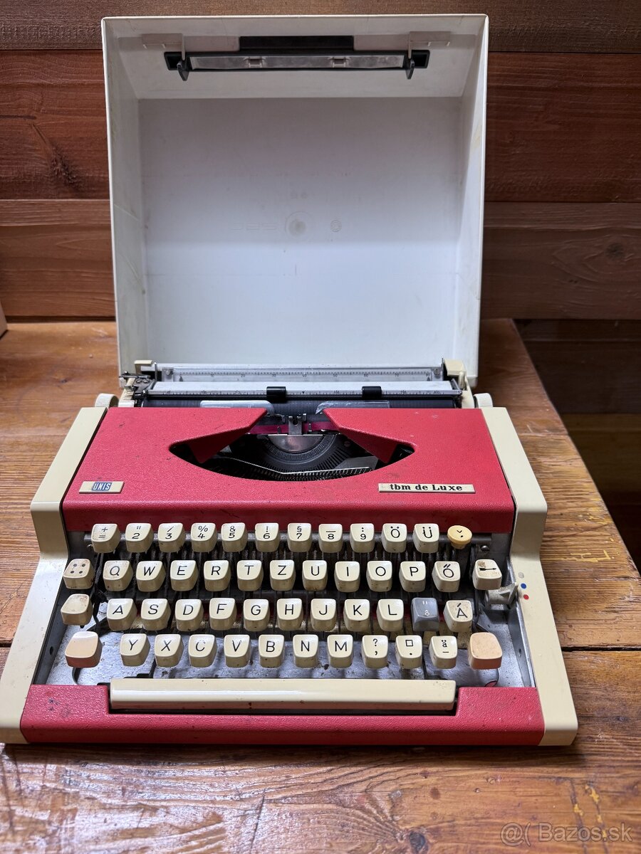 Písací stroj UNIS tbm de luxe - 2