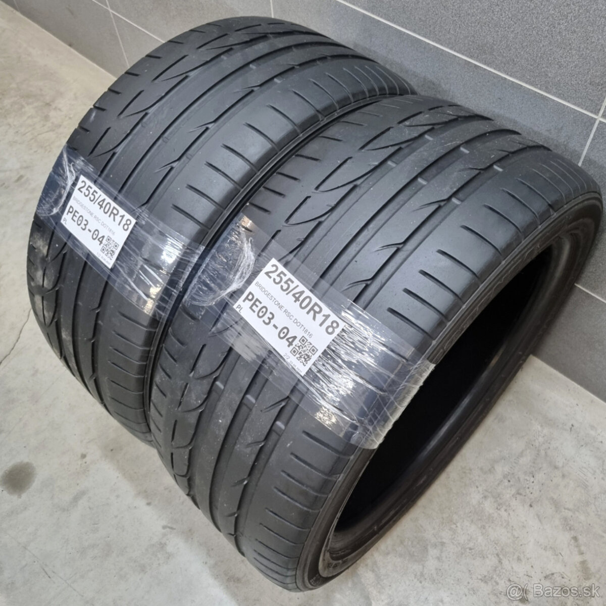 Letné pneumatiky 255/40 R18 BRIDGESTONE RSC - 2