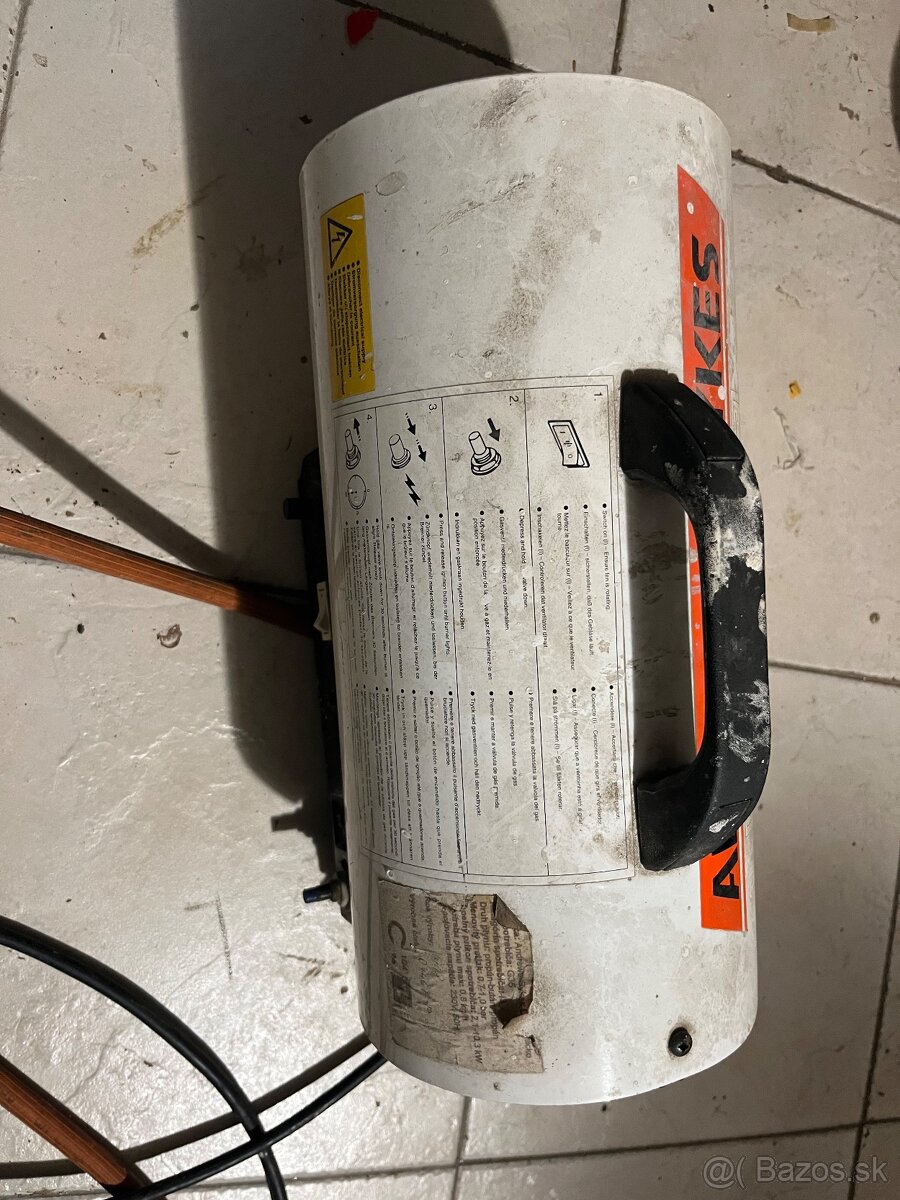 Plynovy ohrievač - 2