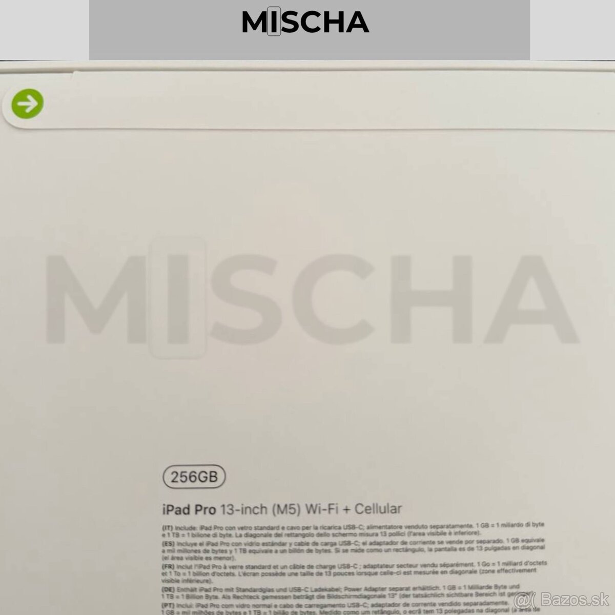 iPad Pro M5 13" 256Gb WiFi + Cellular - 2