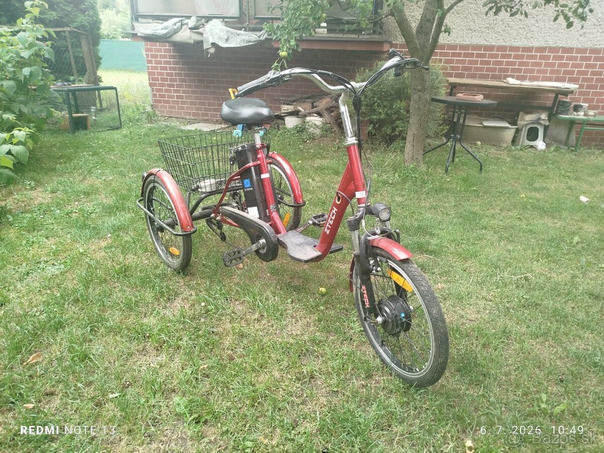 trojkolesový elektr.bicykel - 2