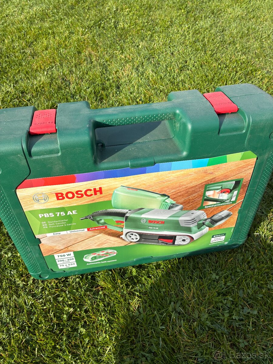 Bosch PBS 75 AE – pásová brúska - 2