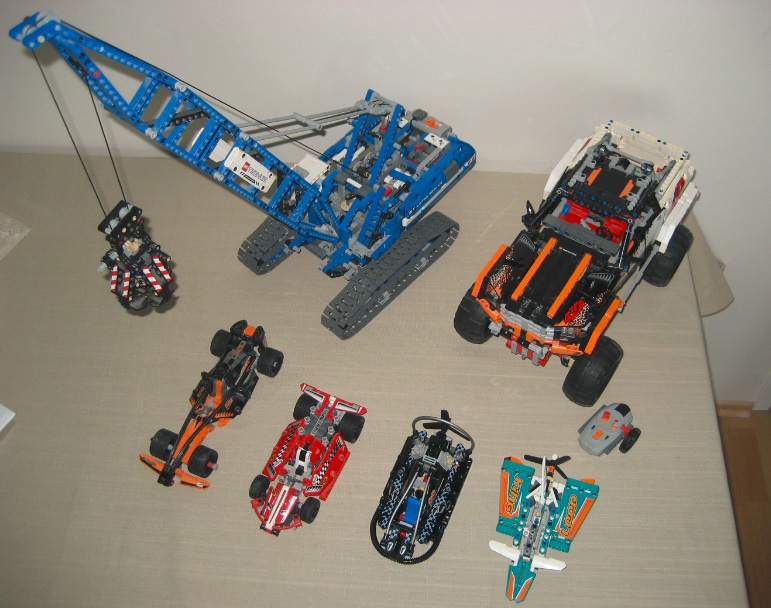 LEGO Technic 6 modelov - 2