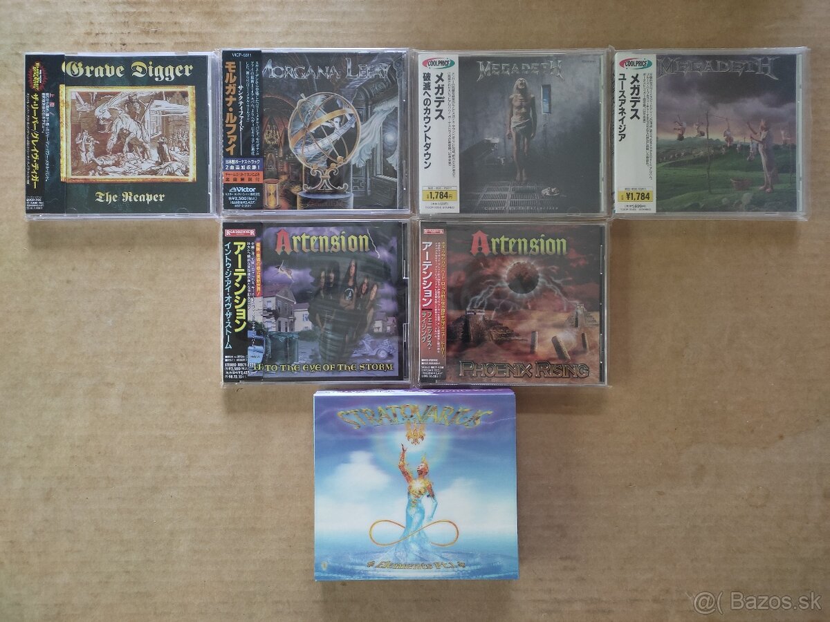 Predám CD Metal, rock a iné...1 - 2