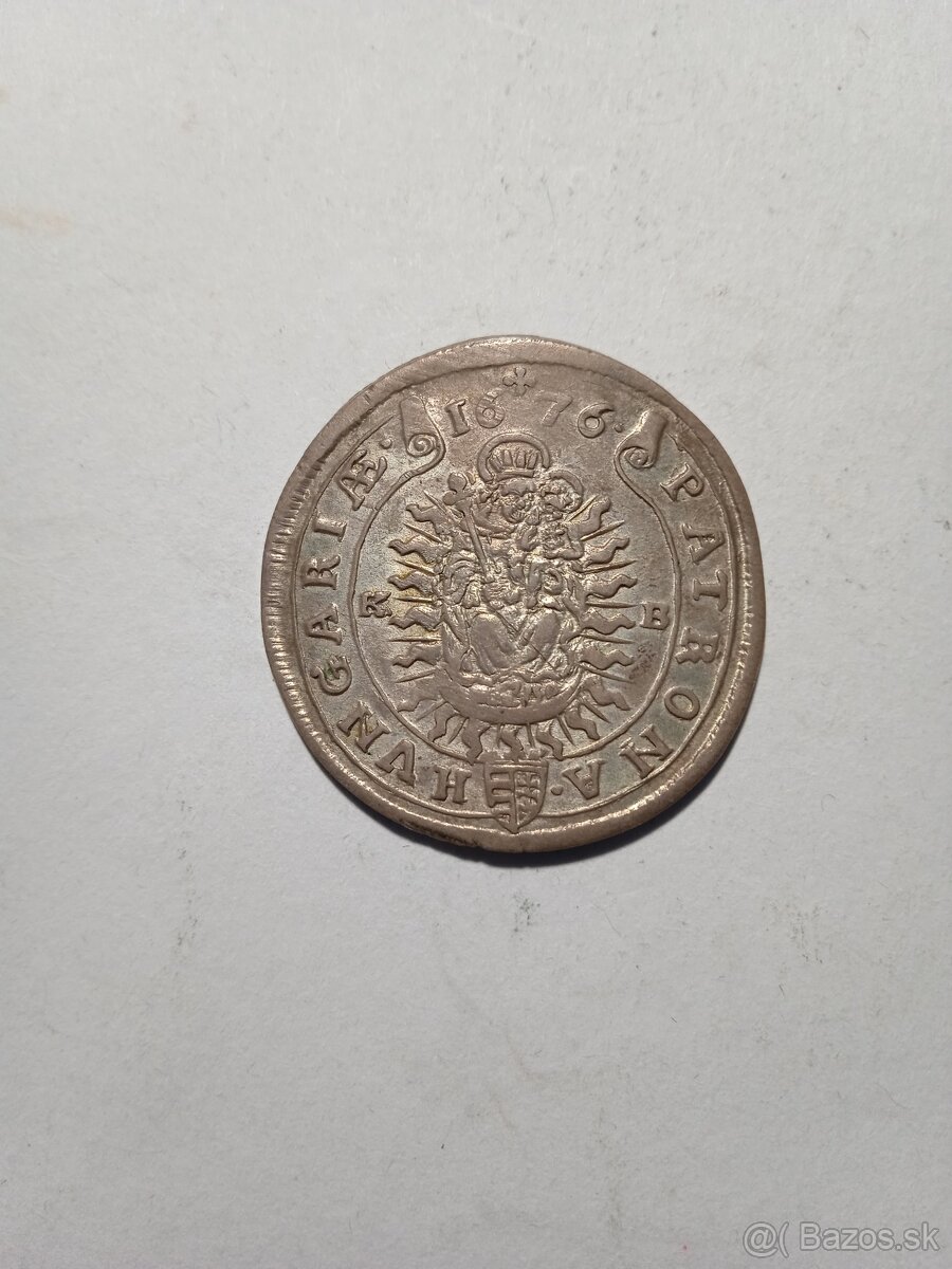 XV grajciar 1676 KB Leopold I. - 2