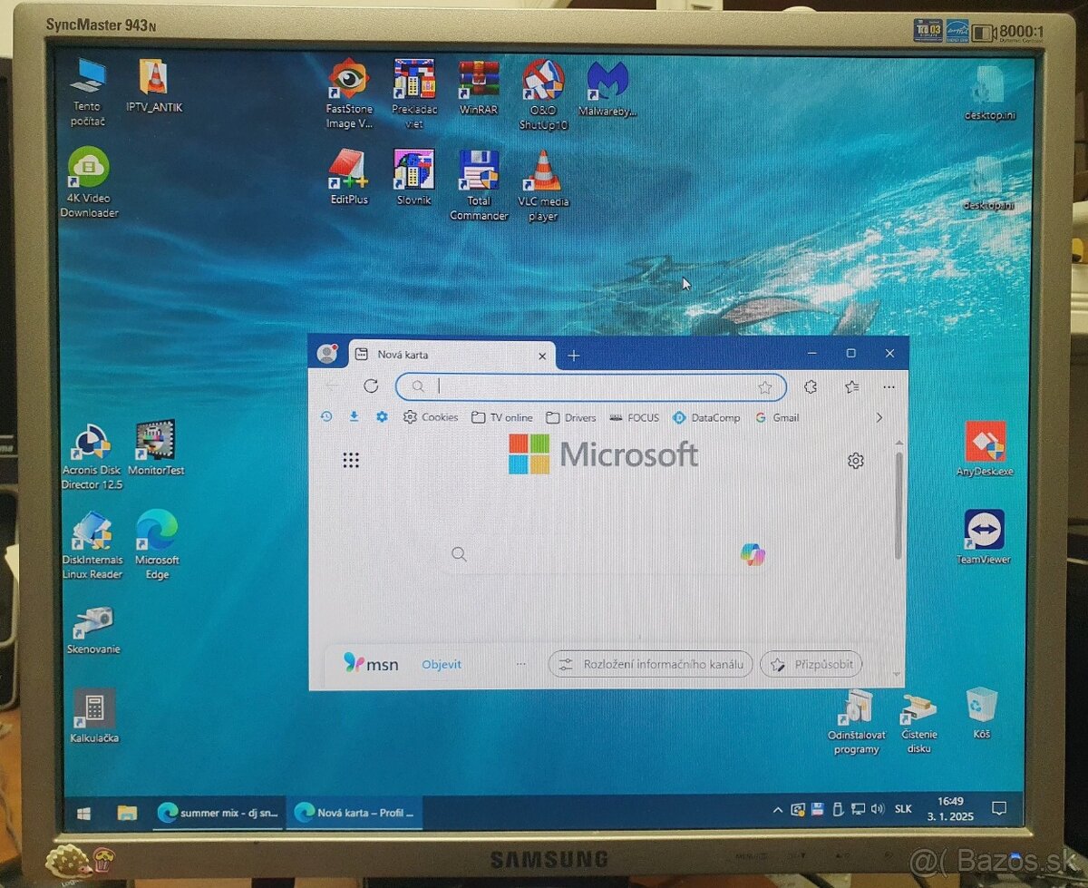 19" Samsung SyncMaster 943N Silver, VGA - 2