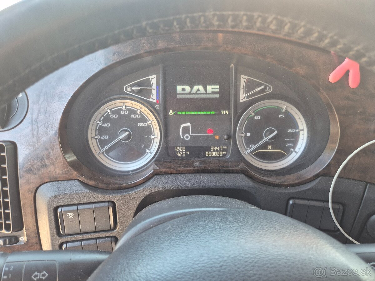 Veľkoobjemová tandemová súprava DAF XF 530 + WECON (Double D - 2
