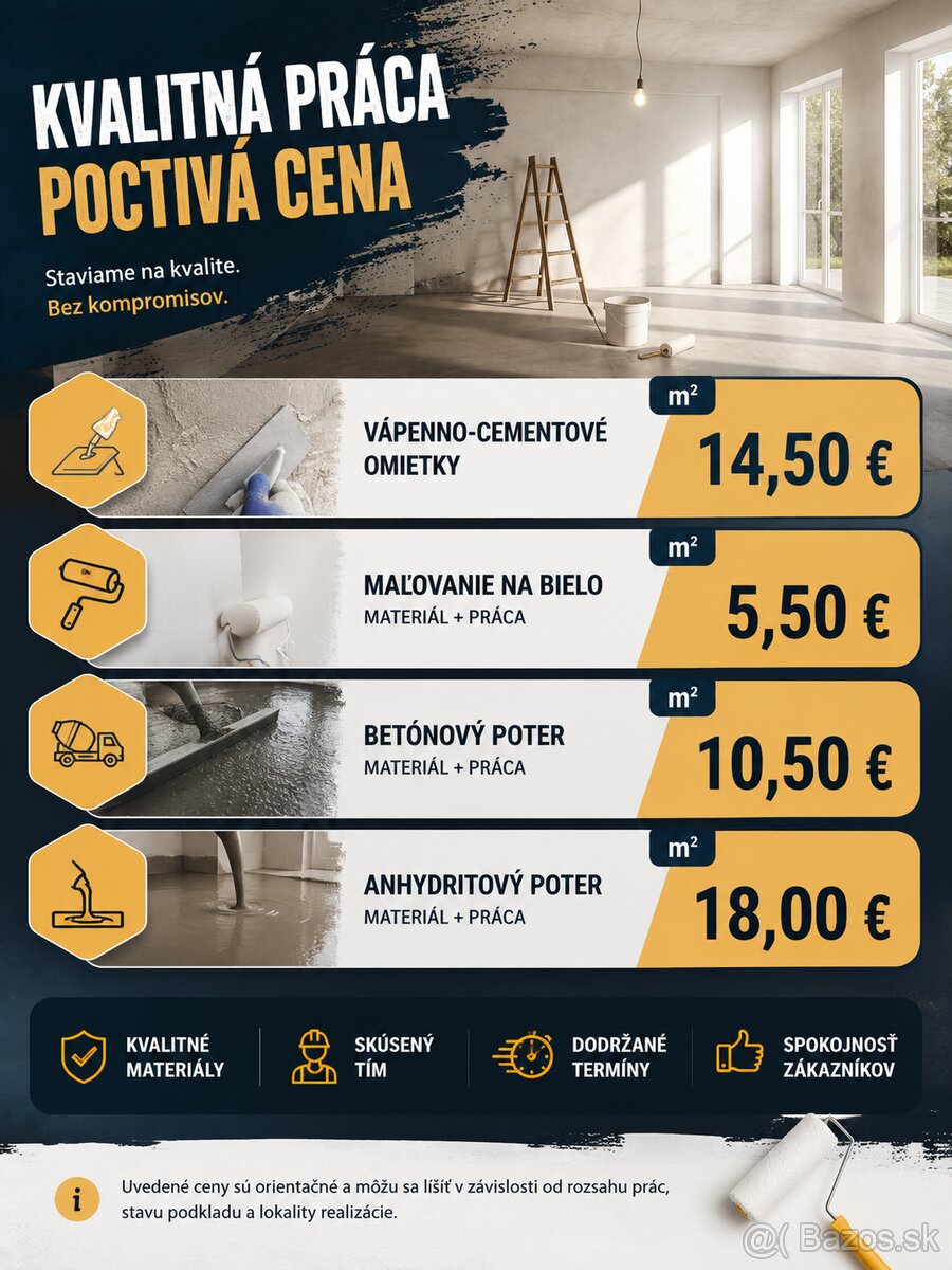 STAVEBNÉ PRÁCE | západné Slovensko - 2
