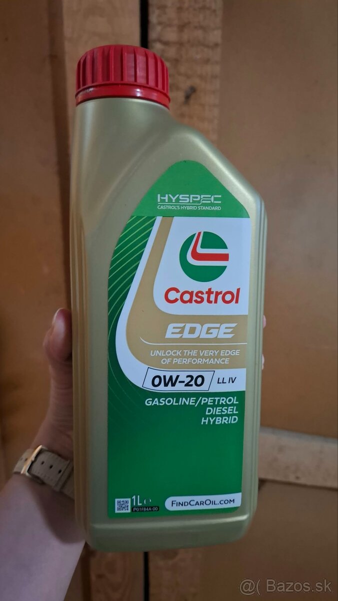 Shell Helix Ultra a Castrol edge - 2