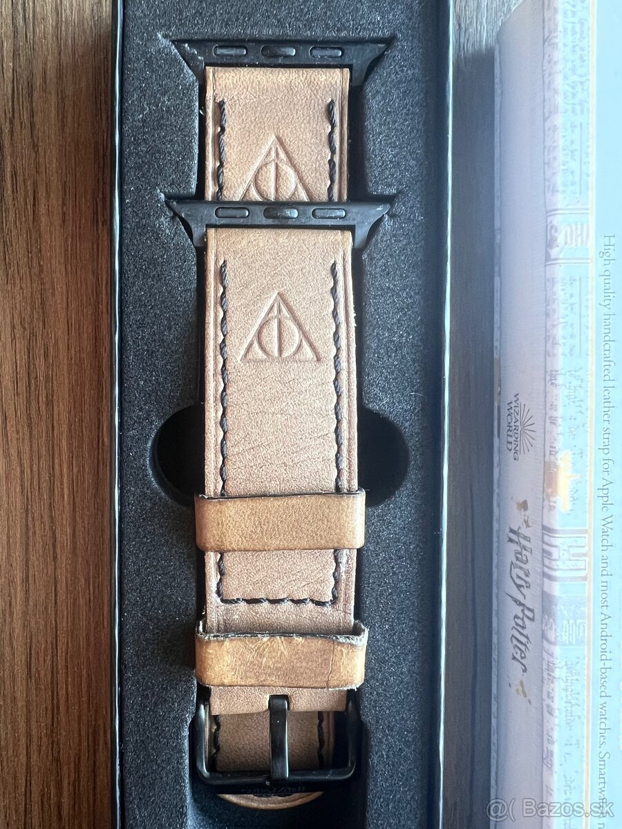 Harry Potter - Deathly Hallows kožený Smartwatch remienok - 2