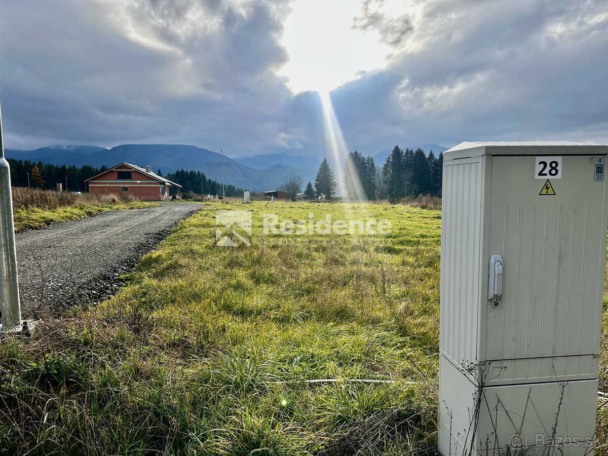 Na predaj stavebný pozemok s výmerou 722 m² – Jamník, Liptov - 2