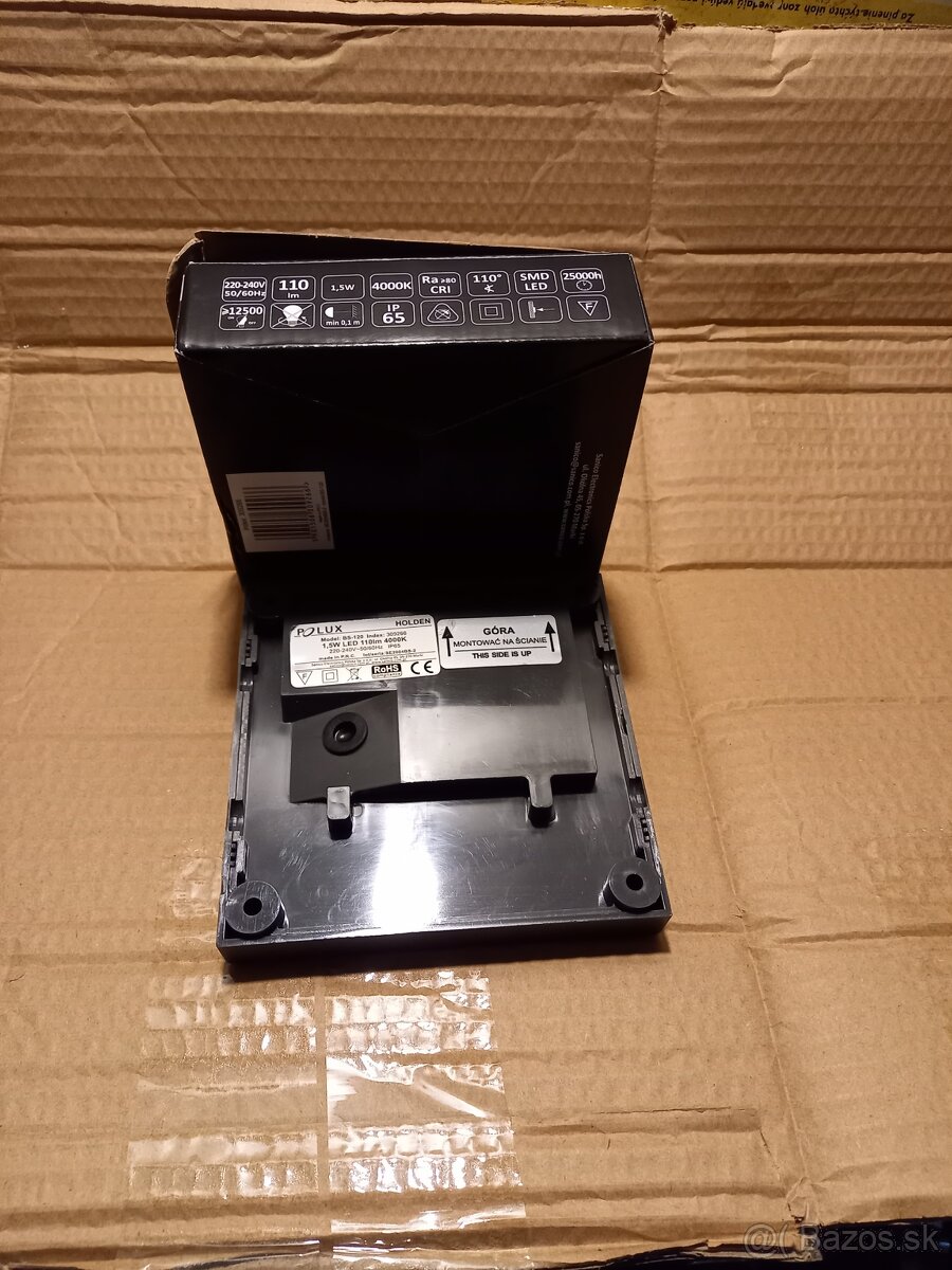 Dekoratívne svietidlo na stenu, múr - 2