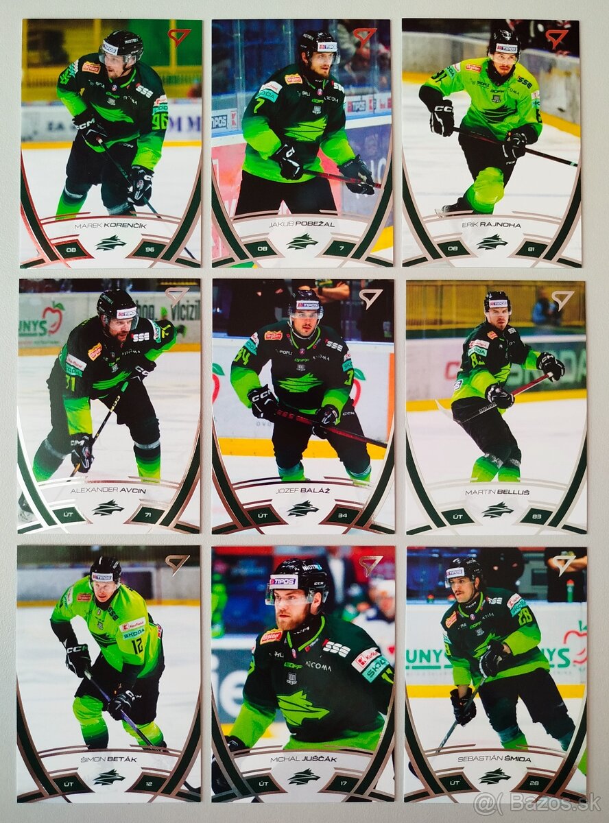 Hokejové kartičky TIPOS EXTRALIGA 2024/2025 - HC VLCI ŽILINA - 2