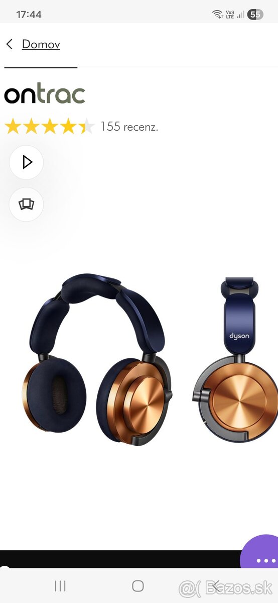 Slúchadlá DYSON ONTRAC - 2