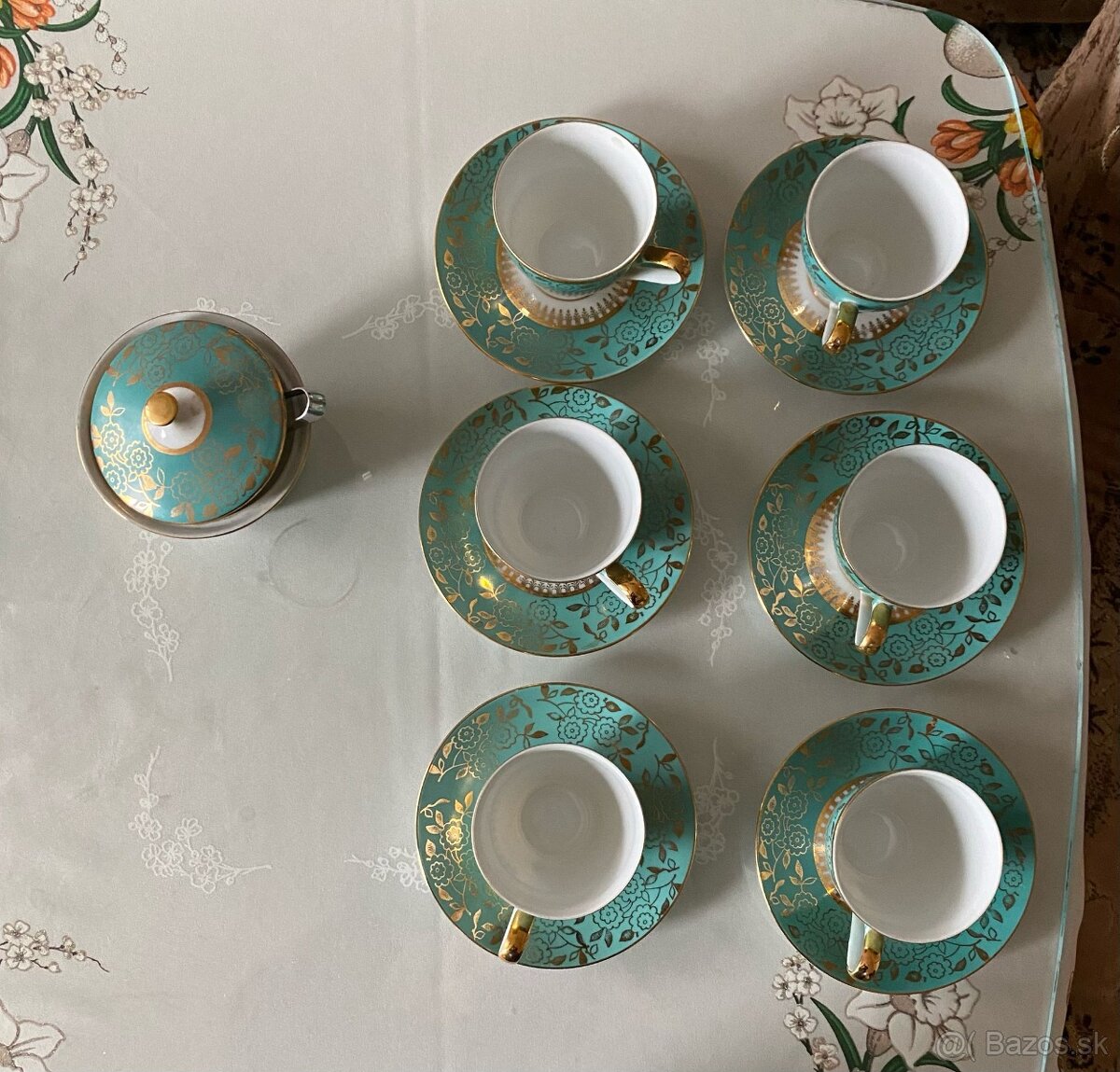 Set šálky, podšálky, cukornička - 2