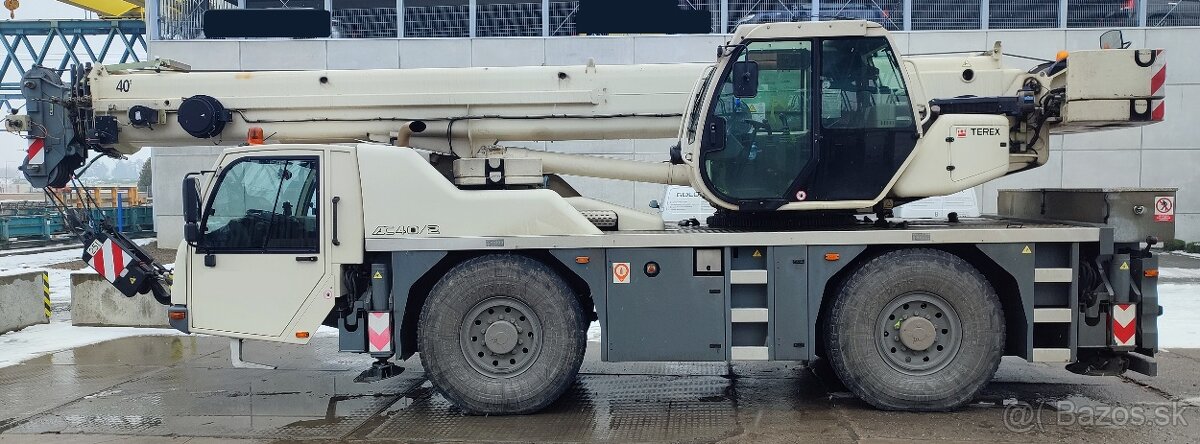 2009 autožeriav 40t/37+8m Terex AC40 bič TP stroj - 2
