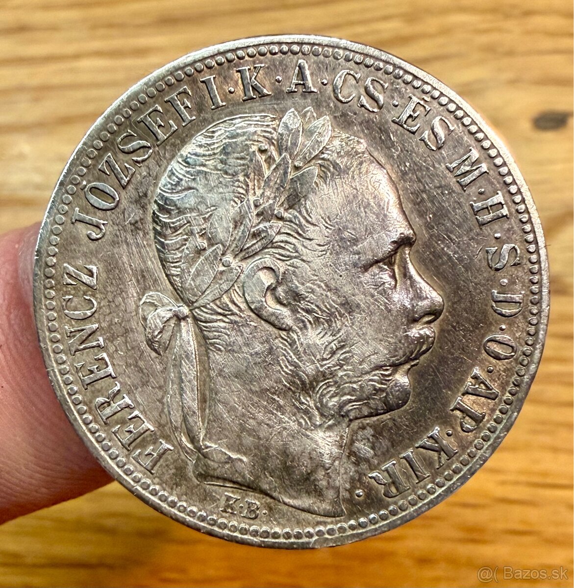 Predám 1 Forint 1892 KB - Fiume - 2