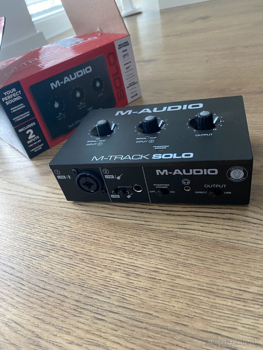 M-Audio M-Track SOLO (zvuková karta) - 2
