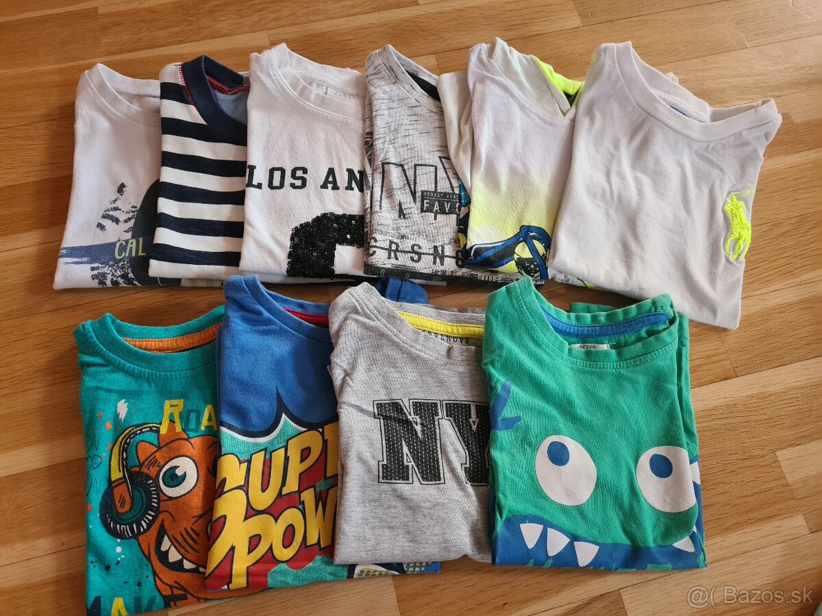 Chlapčenské oblečenie 98-104 veľ. - 2