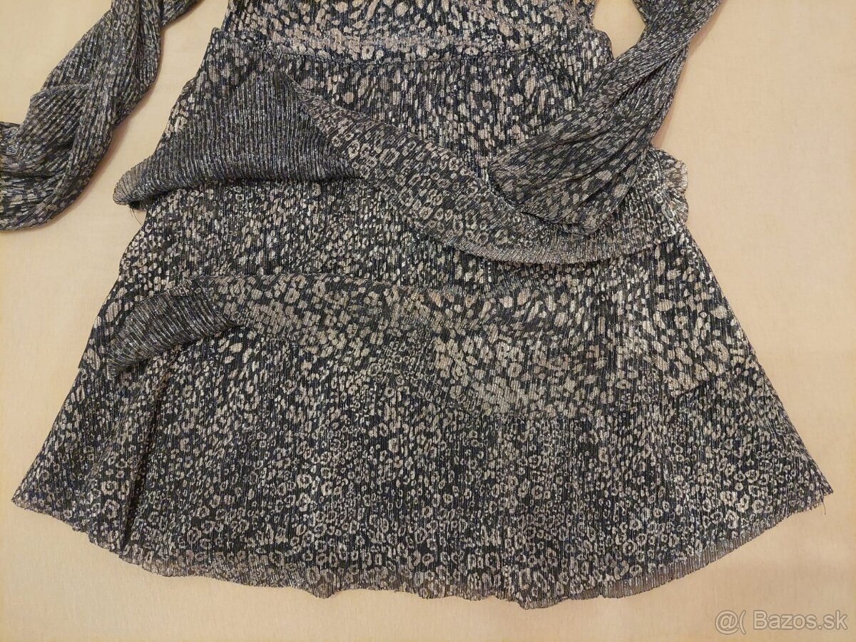 Sviatočné zlato-čierne šatočky - 2