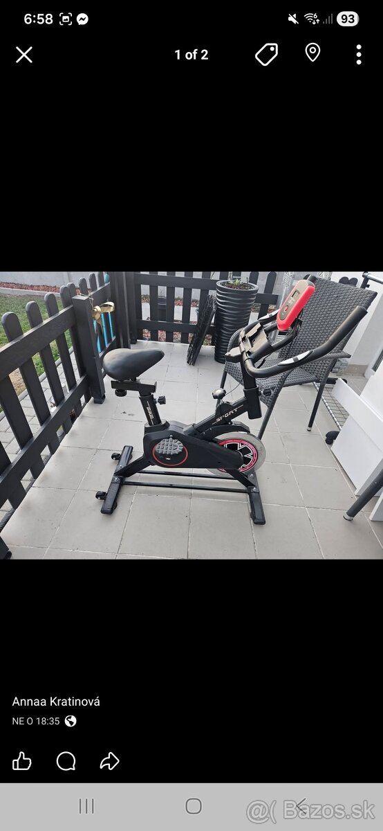 Stacionárny bicykel - 2