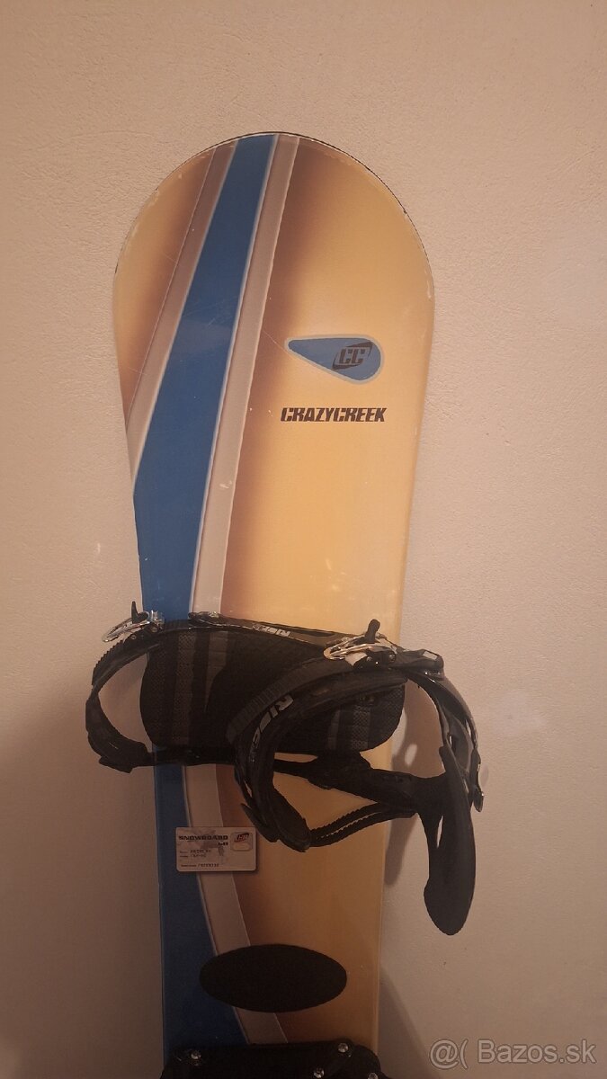 Predám snowboard dosku + viazanie 145cm - 2