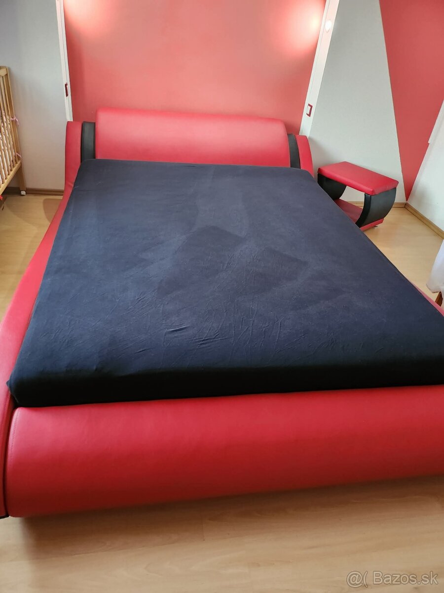 Moderná posteľ ekokoža 160x200 - 2