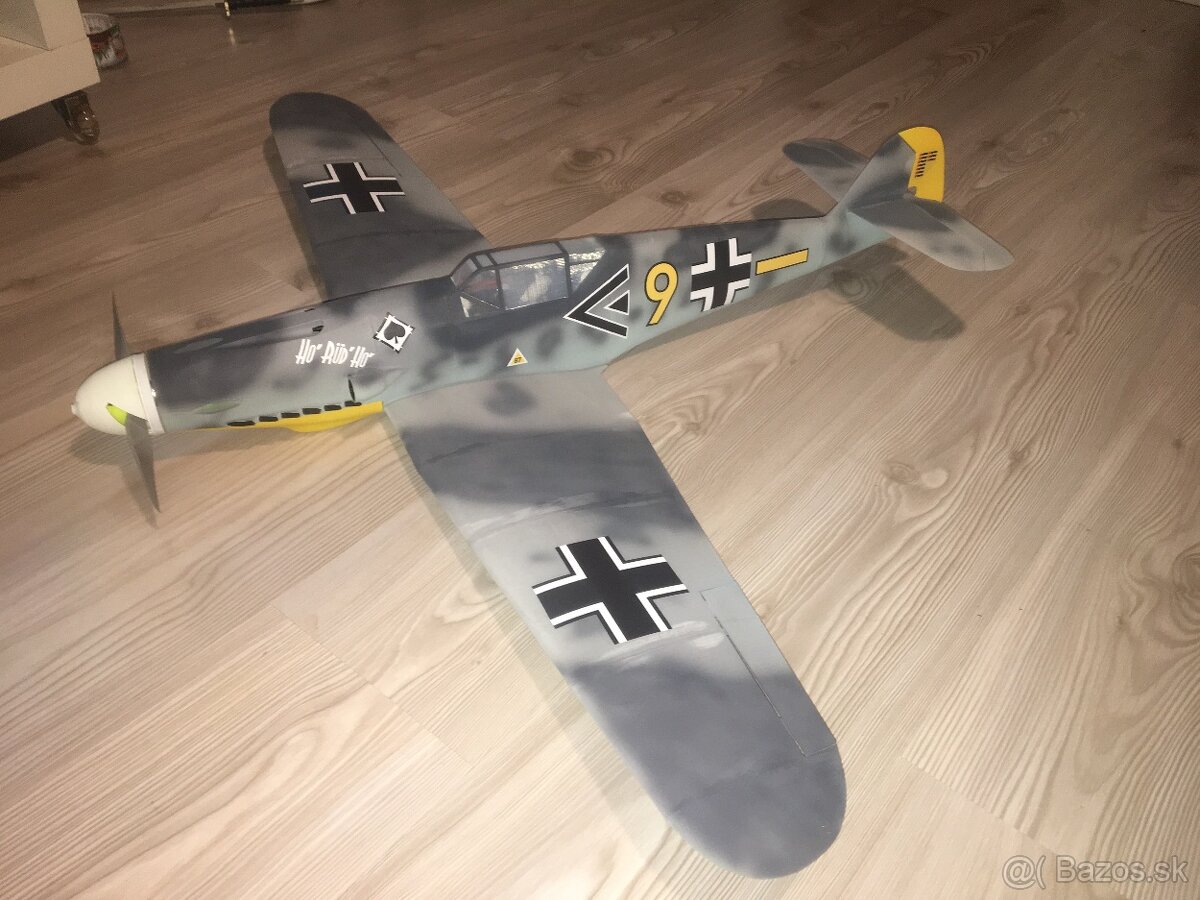 Messerschmitt Bf 109 H ,RC lietadlo - 2