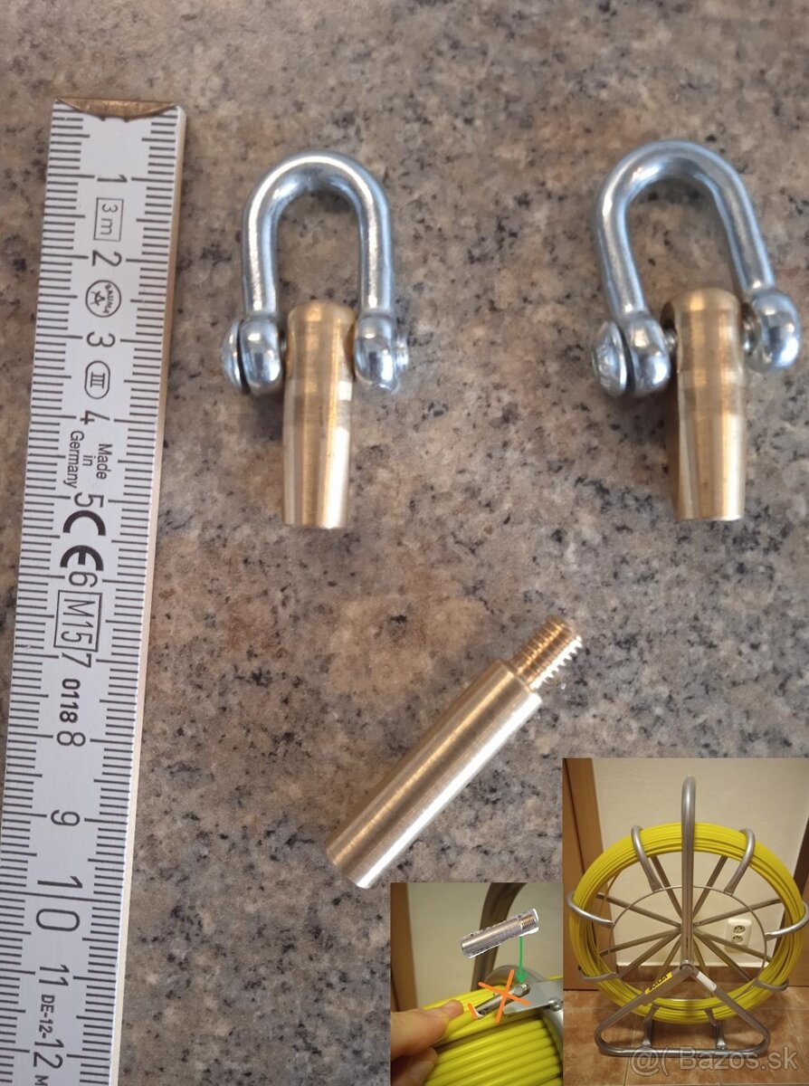 Elektrikárske naťahovacie pero, 5.5mm - 130m - 2