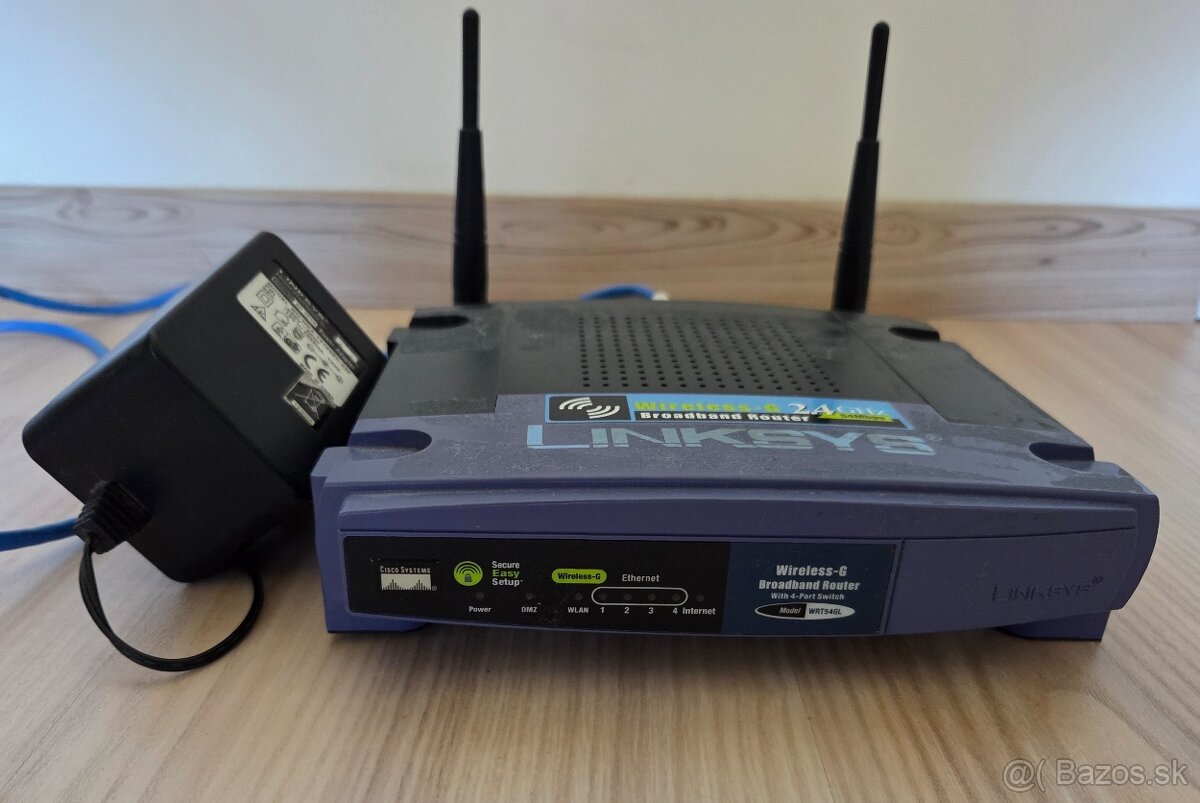 WiFi router Cisco Linksys WRT54GL - 2